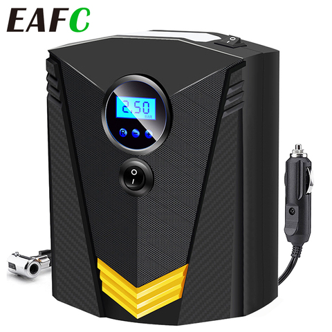 Portable Car Air Compressor DC 12V Digital Tire Inflator Air Pump 150 PSI Auto Air Pump for Car Motorcycle LED Light Tire Pump ► Photo 1/6