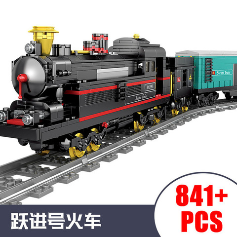 KAZI City Train Power Function Compatible All Brands Technic Creator Building Blocks Bricks DIY Tech Toys For Children ► Photo 1/3