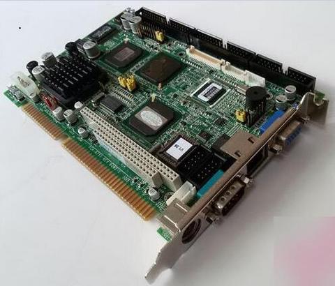 New Fanless Brand PCA-6751 B202-1 ISA Industrial PC Mainboard Half-Size CPU Card PICMG1.0 With CPU RAM Lan PC104 ► Photo 1/5
