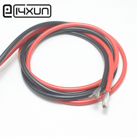 1meter Red+1meter Black Silicone Wire 12AWG 13AWG 14AWG 16AWG 18AWG 20AWG 22AWG Heatproof Soft Silicone Silica Gel Wire Cable ► Photo 1/6