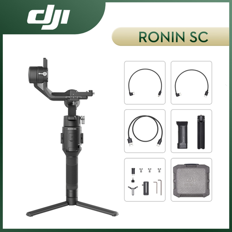 DJI Ronin-SC 3 axis Single Hand Stabilizer for Mirrorless Cameras DJI Ronin-SC Pro Combo DJI Original Profession Filming Product ► Photo 1/5