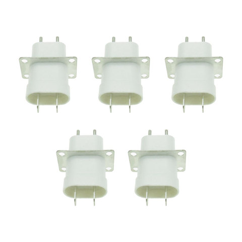 5Pcs Electronic Microwave Oven Magnetron Plug 4 Filament Pin Sockets Converter Home Microwave Oven Spare Parts ► Photo 1/6