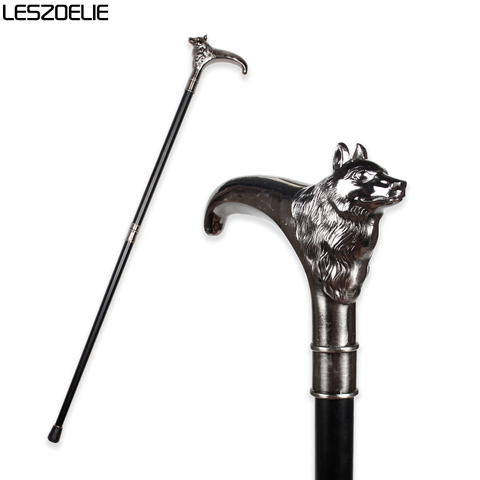 Wolf Head Luxury Walking Stick Canes For Man 2022 Fashion Decorative Walking Stick Fashionable Cane Vintage Walking Cane Stick ► Photo 1/6