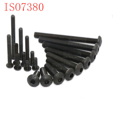 1000pcs wholesale iso7380 Grade 10.9  M2 M2.5 M3 hex socket button head machine screw ► Photo 1/3