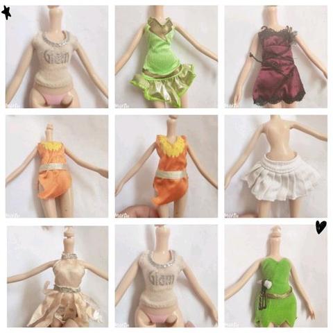 clothes for Monster High Doll Clothes bratz doll Skirt Clothing DIY Match Multi-Link Assorted Styles wave 4 ► Photo 1/6