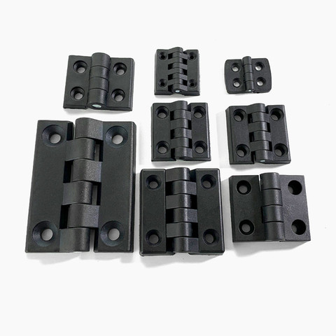 2pcs Plastic Butt Hinge Industrial Equipment Electric cabinet Door Bearing Hinges fixed bisagras furniture hardware Scharnier ► Photo 1/6