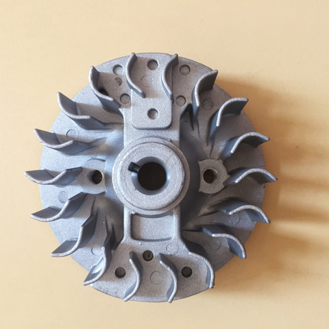 4 stroke gasoline 139F grass trimmer parts flywheel for brush cutter ► Photo 1/6