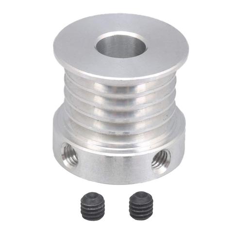 Multi-Slot Belt Pulley 6061 Aluminum 22mm Dia 8mm Inner Hole Diameter ► Photo 1/3