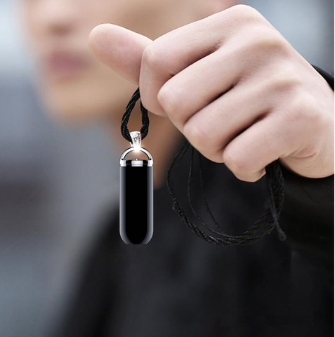 Digital Audio Sound Recording Necklace voice Activated recorder Mini Record Dictaphone ► Photo 1/6