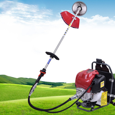 Grass Cutter 4 Stroke Engine Remove Cutter Petrol Strimmer Tree Pruner Gasoline Lawn Mower Grass Trimmer Lawn Weeder GX35 ► Photo 1/6