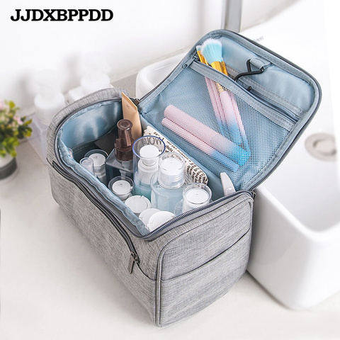 Toiletry Bag Makeup bag Cheap Women Bags Men Large Waterproof Nylon Travel Cosmetic Bag Organizer Case Necessaries Make Up Wash ► Photo 1/6