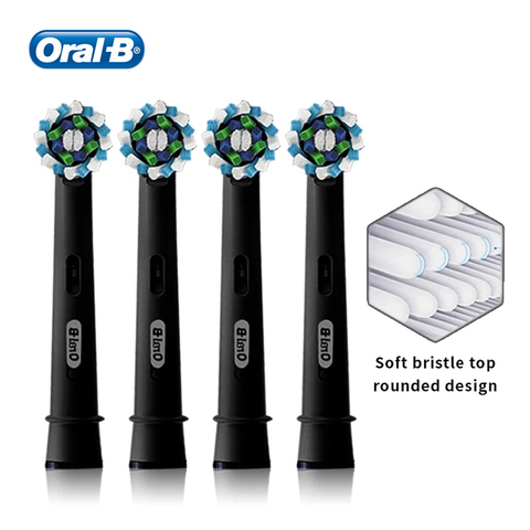 Authentic Oral B Replacement Brush Heads Remove Plaque White Teeth Remove Stain Clean Plaque ► Photo 1/1