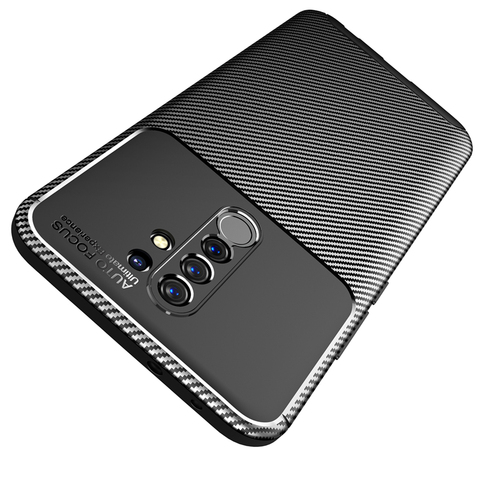 HATOLY Carbon Fiber Cover For Xiaomi Redmi 9 Case Funda Xiaomi Redmi 9 8 8A 7A Note 8 8T Ultra Thin Phone Case For Redmi 9 Cover ► Photo 1/6