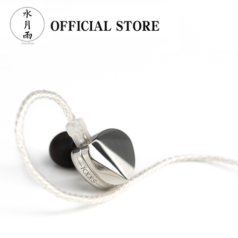 Moondrop KXXS Flagship Diamond-Like-Carbon Diaphragm Dynamic In-ear Earphone with Detachable Cable ► Photo 1/5