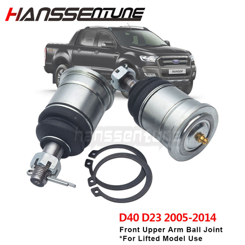 HANSSENTUNE 4WD Suspension Extended Upper Ball Joint 25mm For Pathfinder/ Navara  D40 D23 NP300 2005-2022 ► Photo 1/6