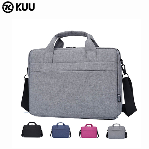 KUU Laptop Handbag Sleeve Case Protective Shoulder Bag Notebook Carrying Case Waterproof For 15.6 inch Macbook Air Lenovo Dell ► Photo 1/6