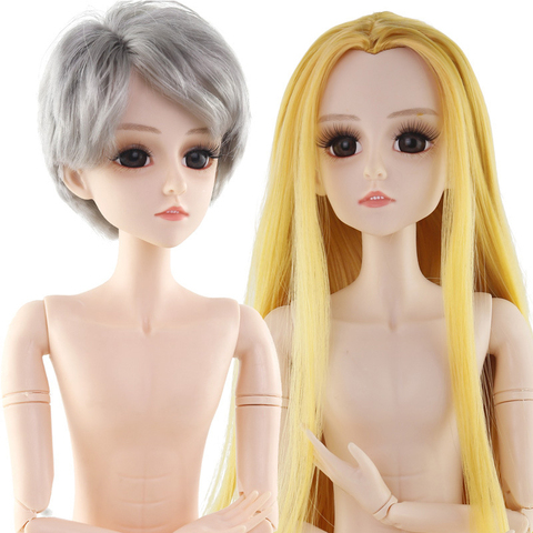 1/3 Man BJD Dolls 22 Movable Joints Long Hair 60cm Boy Doll Ancient Prince 3D Eyes DIY Toys for Children ► Photo 1/6
