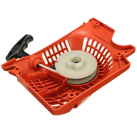 Recoil Pull Starter For Chinese Chainsaw 4500 5200 5800 45 52cc 58cc Raptor Red ► Photo 1/6
