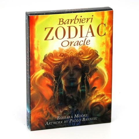 Barbieri Zodiac Oracle Cards Tarot Kit Deck Cards Astrology Set Divination Five languages English Spanish French Italian German ► Photo 1/6