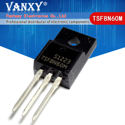 10PCS TSF8N60M TO-220F 8N60 8A 600V TSF8N60 TO-220 600V 7.5A N-channel field effect MOS transistor new original ► Photo 1/4