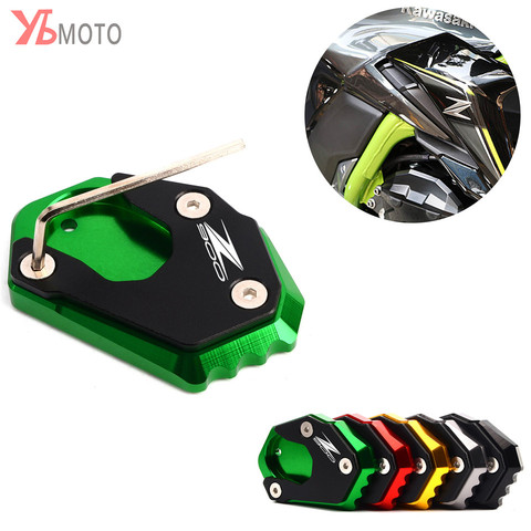 2022 New Design Motorcycle Side Stand Enlarger Extension Pad For Kawasaki Z900 Z 900 Z900RS Z900 RS 2017 2022 Accessories ► Photo 1/6