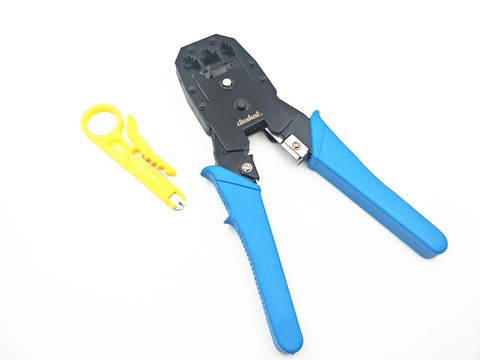 New RJ45 Network Cable Crimper Crimping Pliers Cat5 Ethernet LAN Network Tool ► Photo 1/4