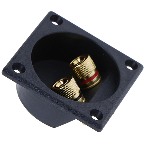 Car Stereo Speaker Box Terminal Round Spring Cup Connector Subwoofer Plug ► Photo 1/5