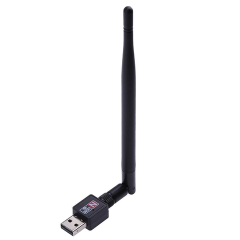 600Mbps USB 2.0 Wifi Router Wireless Adapter Wi Fi Internet Network LAN Card with 5dBI Antenna for Laptop Notebook Computer PC ► Photo 1/6