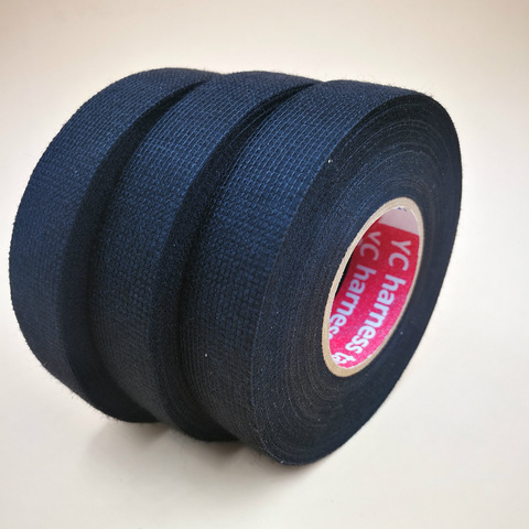 PET Fleece Tape Car Harness Wiring Harness Shock Absorption Noise Reduction Wear Tape Width 9/15/19/25/32MM Length 15M ► Photo 1/6