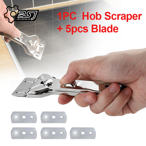 Multifunction Glass Ceramic Hob Scraper Cleaner Tool With Blade