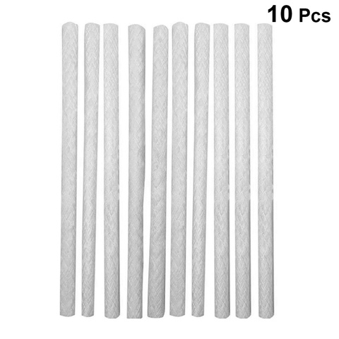 10pcs Long Life Fiberglass Wick Oil Lamp Wick Fiberglass Replacement Tiki Torch Wick For Wine Bottles Lanterns Garden Lights ► Photo 1/6