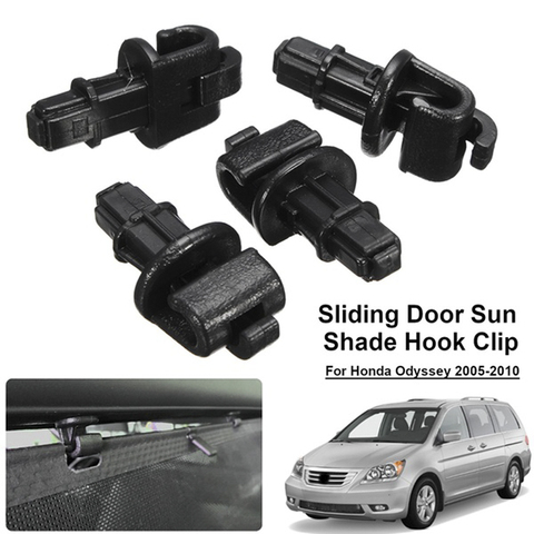 Car Door Sun Shade Hook Clip Rivet Sliding Door Sun Shade Hook Clip Kit For Honda for Odyssey ► Photo 1/6