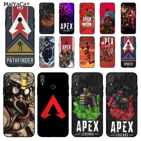 Buy Online Maiyaca Hot New Game Apex Legends Newly Arrived Black Cell Phone Case For Huawei Honor 8 X 9 10 V 30 Pro 10 Lite 7a 9lite Alitools