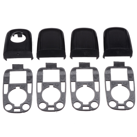 8pcs/set Left Right Car Door Handle End Cap Protective Lock Cover Kit For Peugeot 307 For Citroen C2 C3 ► Photo 1/6