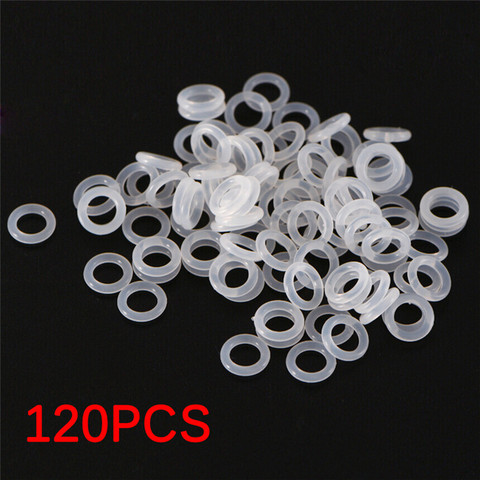 120pcs/bag Rubber O Ring Keyboard Switch Dampeners Keyboards Accessories White For Keyboard Dampers Keycap O Ring Replace Part ► Photo 1/6