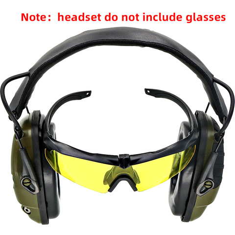 Electronic shooting earmuffs anti-noise sound amplification hearing protection headset tactical hunting sightlines ear pa ► Photo 1/6