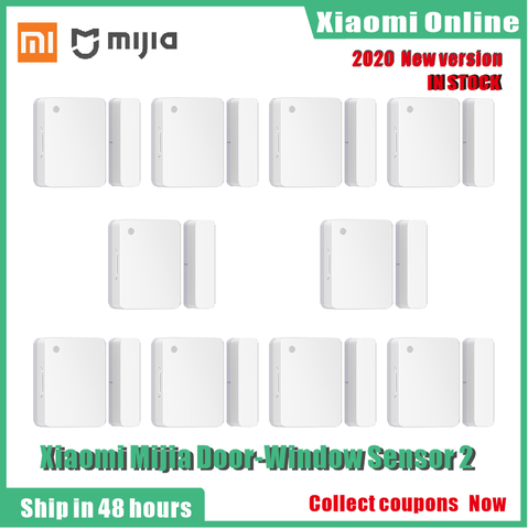 2022new Xiaomi Mijia Door Window Sensor 2 Intelligent Mini Door Sensor Pocket Size Smart Home Automatic Control For Mi home app ► Photo 1/6