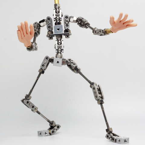 Upgraded Ready-to-assemble PMA-28  28cm high quality stainless steel animation armature puppet for Stop Motion Character ► Photo 1/6