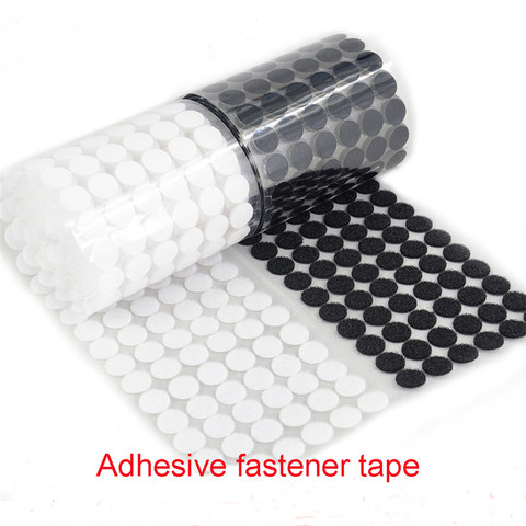 100Pairs Dots Self Adhesive Fastener Tape 10/15/20/25/30mm Disc Velcros Adhesive Strong Glue Magic Sticker Round Coins Hook Loop ► Photo 1/6