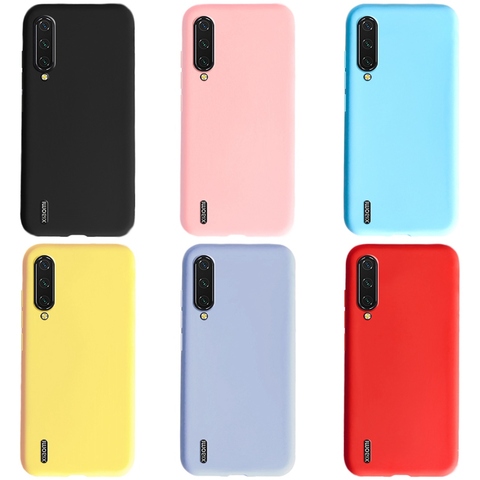 phone case for xiaomi mi 9lite 9 lite light case silicone soft matte protector cover on xiomi mi 9 lite mi9lite mi9 lite cases ► Photo 1/6