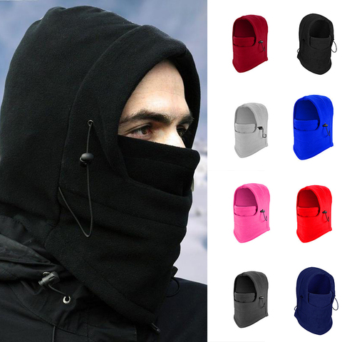 Winter Thermal Fleece Hat Headscarf Hood Bike Windproof Face Scarf Ski Snowboard Neck Warm Cycling Sports Hiking Unisex Cap ► Photo 1/6