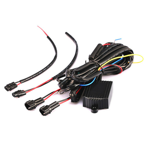 LED drl Daytime Running Lights DRL Controller Relay Harness Automatic Control On Off Switch Module Box Drl With Turn Signals ► Photo 1/6