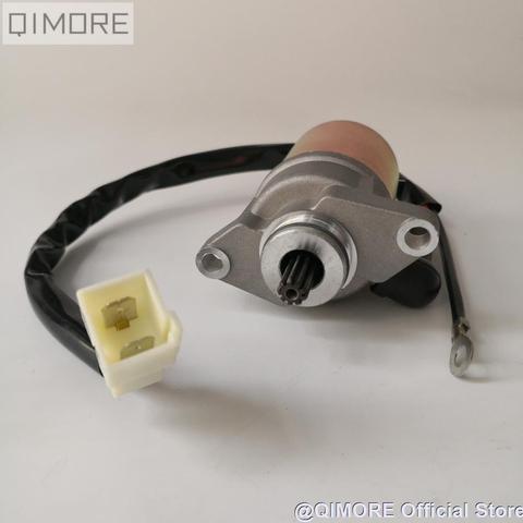 9-Spline Electric Starter Motor for Scooter Minarelli JOG90 4DM Vento ZIP Keeway Hurricane F-act Matrix Flash ARN 50 Stels SKIF ► Photo 1/6