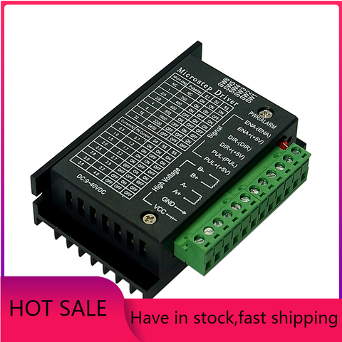 TB6600 stepper motor driver Nema 23 Nema 34 42/57/86 Nema17 32 segments 4.0A 42VDC cnc Engraving machine ► Photo 1/6