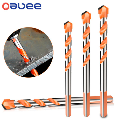 Oauee Threaded Triangle Tungsten Steel Wall Tile Concrete Drilling Bit Household Marble Overlord Drill Hand Electric Drill ► Photo 1/6