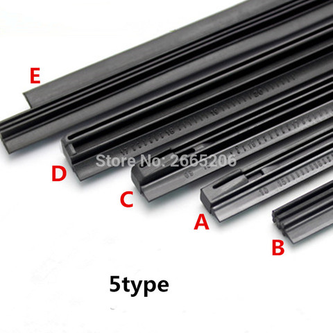 Free shipping car Windscreen Wiper Blade Insert Rubber strip for Honda Civic Fit Jazz Accord 7 8 Crv cr-v city Hrv accessories ► Photo 1/6