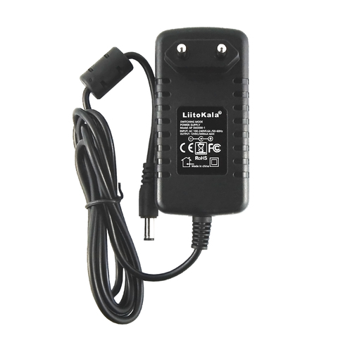 LiitoKala 12V 1.5A adapter for lii-260 lii-300, 12V 2A adapter for lii-400 lii-500 ,battery charger ► Photo 1/6