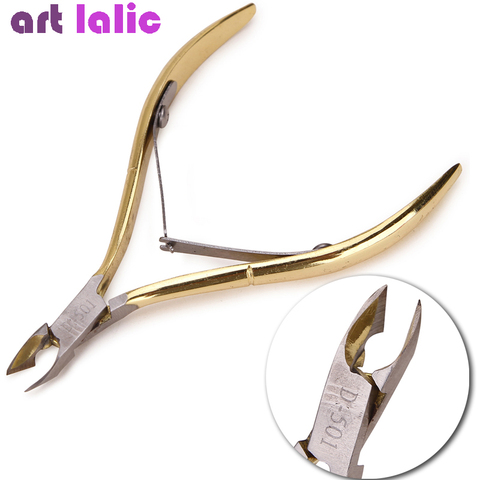 Nail Cuticle Nipper Double Spring Stainless Steel JAW 1/4-Best Nail Tool to Remove Dead Skin on Finger and Toe Cutter ► Photo 1/4