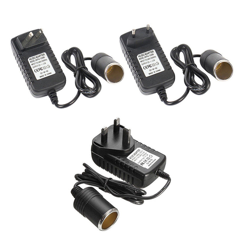 220V to 12V Cigarette Lighter Socket Adapter Converter Parts Portable Car new ► Photo 1/6