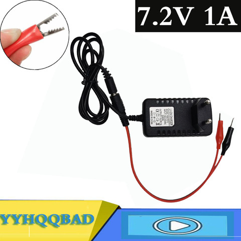 7.2V 1A Lead Acid Battery Charger For Car Motorcycle Scooter 6V Lead Acid Battery 7.4V Charger ► Photo 1/6